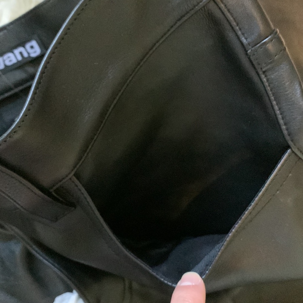 Alexander Wang leather pants size 6 - Picture 3 of 6